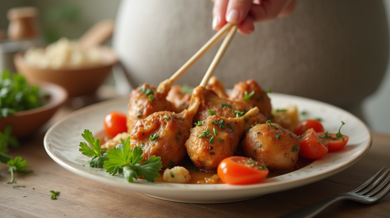 chicken leg lollipop