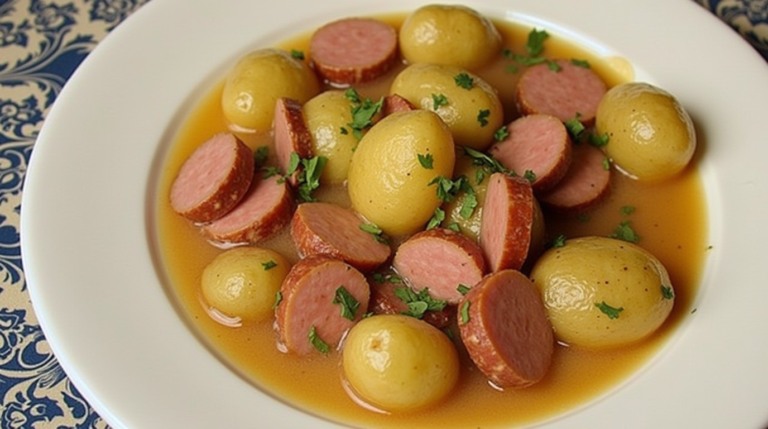 How to Make Kielbasa and Potatoes with Chicken Broth: Easy Recipe