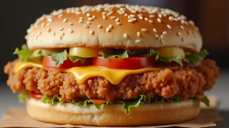 burger king chicken sandwich nutrition