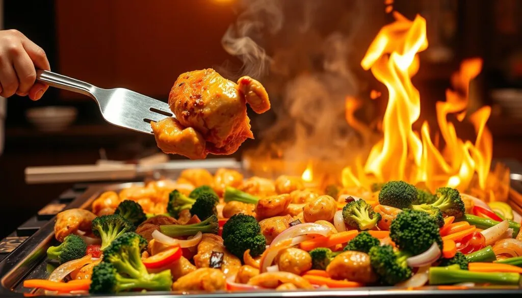 Hibachi Chicken and Vegetables