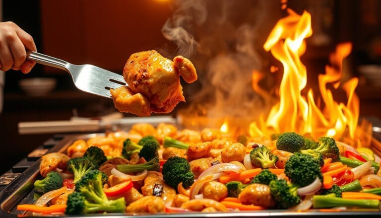 Hibachi Chicken and Vegetables