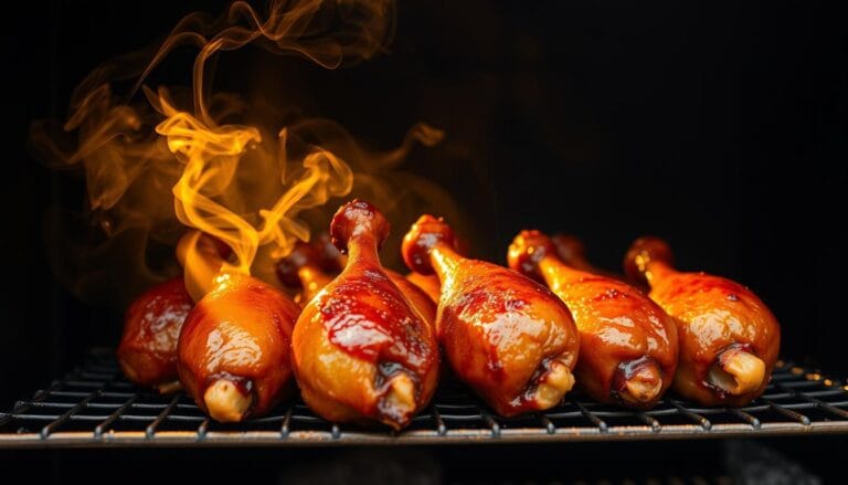 Smoking Drumsticks at 225F