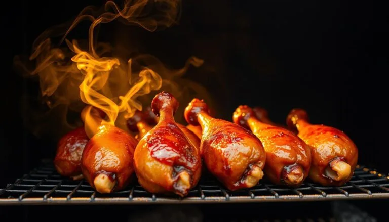 Smoking Drumsticks at 225F