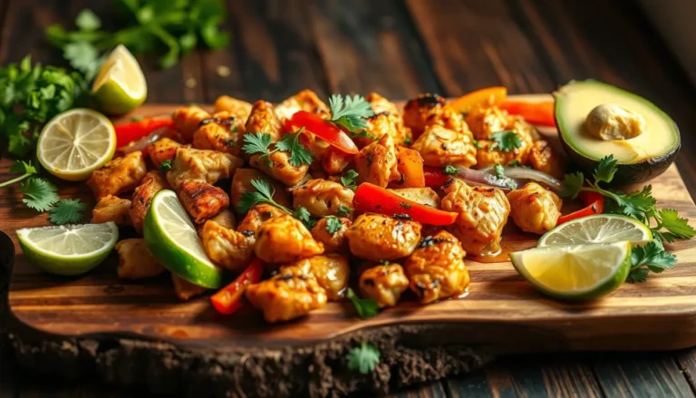 air fryer chicken fajitas