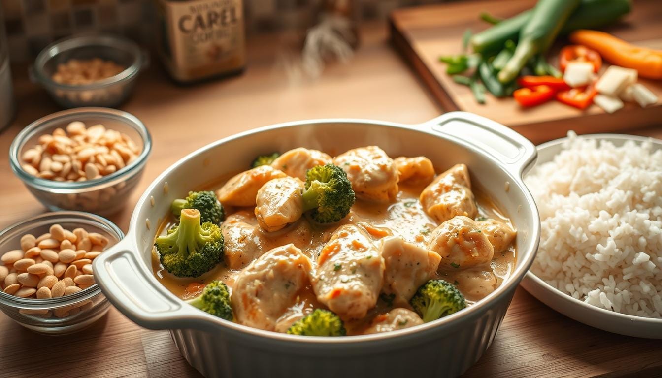 chicken broccoli rice casserole