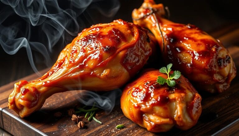 smoked chicken legs
