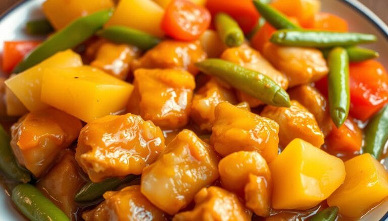 sweet and sour chicken