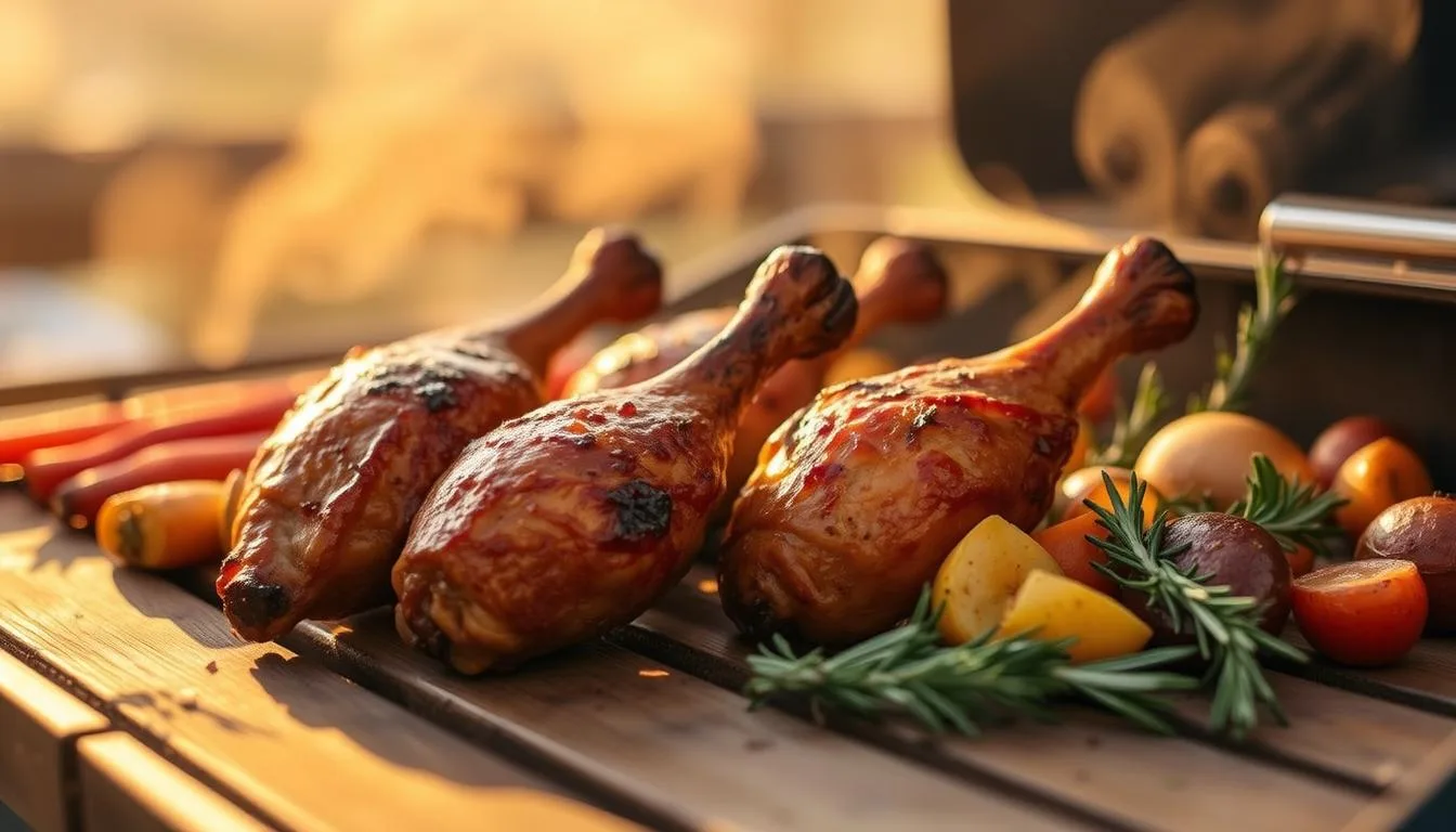 traeger chicken drumsticks