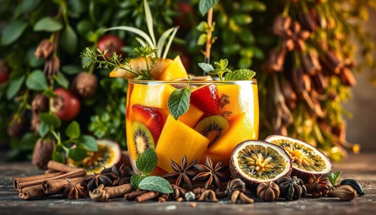 fruity mixed drinks